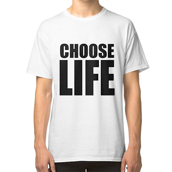 CHOOSE LIFE - WHAM! T-skjorte XXL