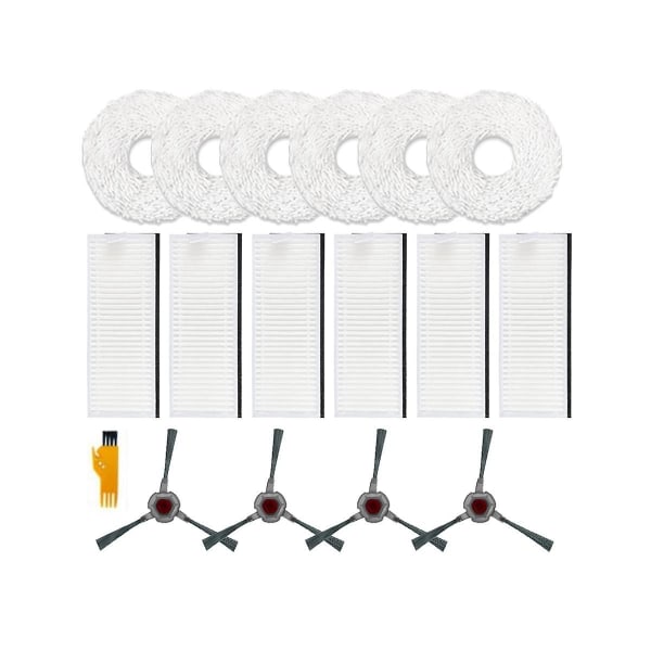Dibao N9 N9+ robot sidebørstetilbehør, HEPA-filter, moppklut reservedeler