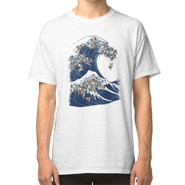 The Great Wave of Pug T-shirt S