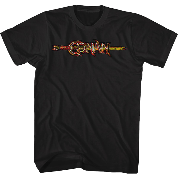 Filmlogotypen Conan The Barbarian T-shirt L
