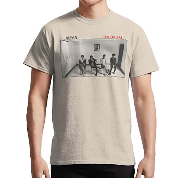 Japan Tin Drum -bändin valokuva T-paita white
