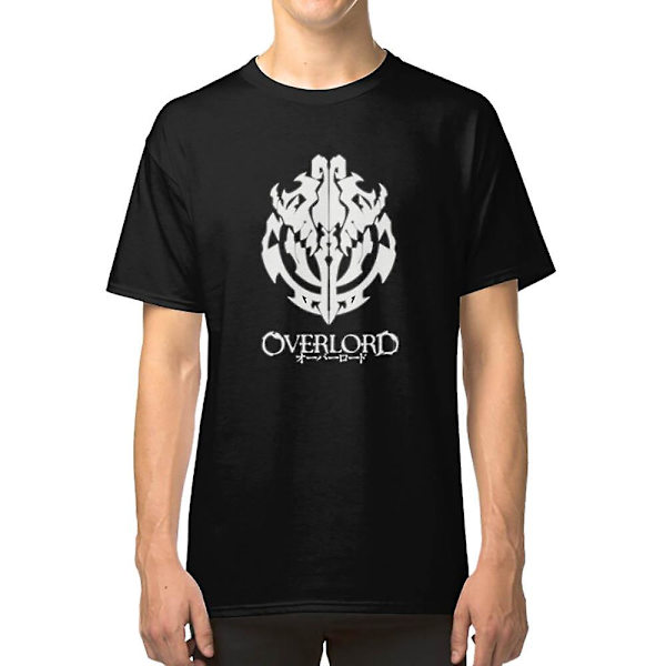 Overlord Anime - Kiltahuoneen tunnus - Ainz Ooal Gown. T-paita XXXL