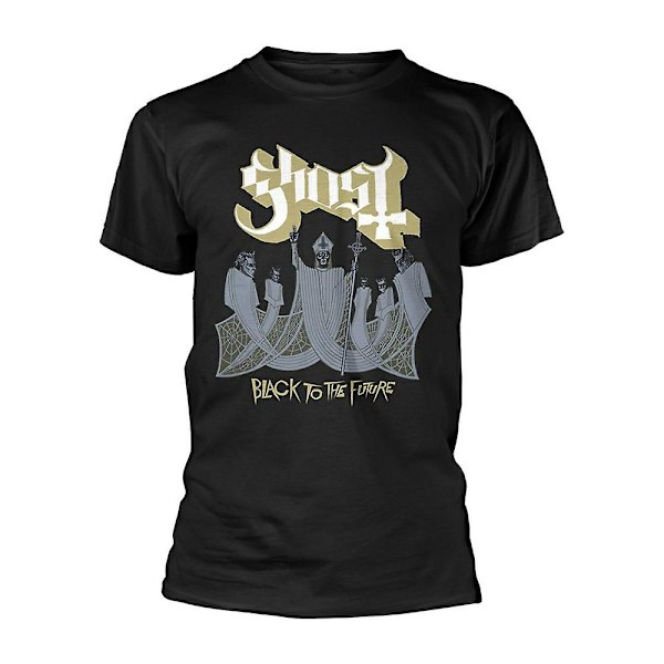 Ghost Black Tilbage Til Fremtiden T-shirt XXL