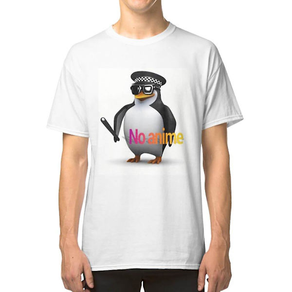 Ei Anime-Pingviini T-paita XXXL