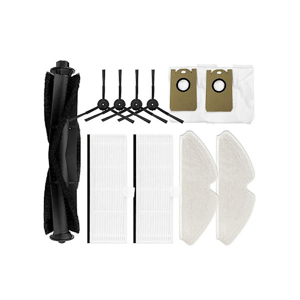 For M7 Pro / S31 / Q6 / V980 Plus Robotstøvsugerdeler Hovedsidebørste HEPA-filter