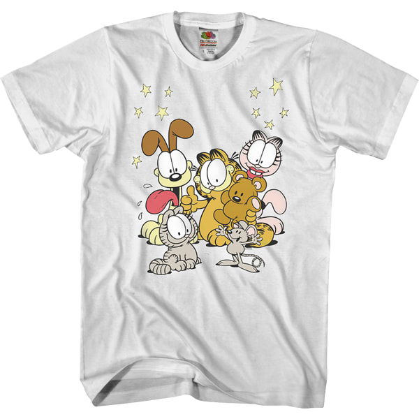Garfield and Friends T-shirt XL