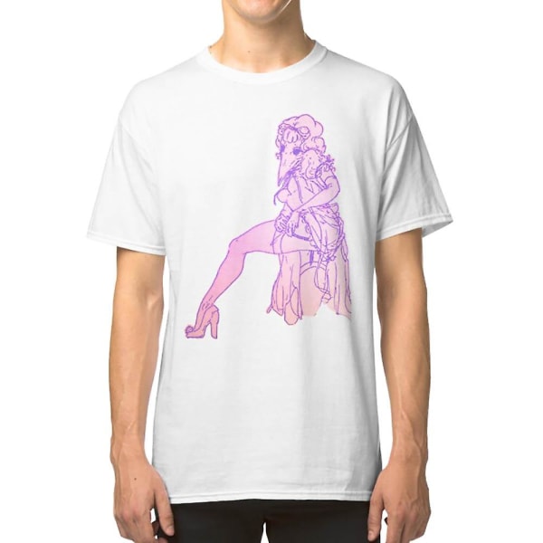 Pink Plague Babe T-shirt L