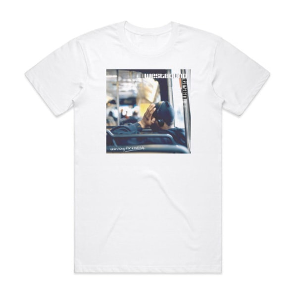 Westbound Train Searching For A Melody Album Cover T-shirt Vit XXL