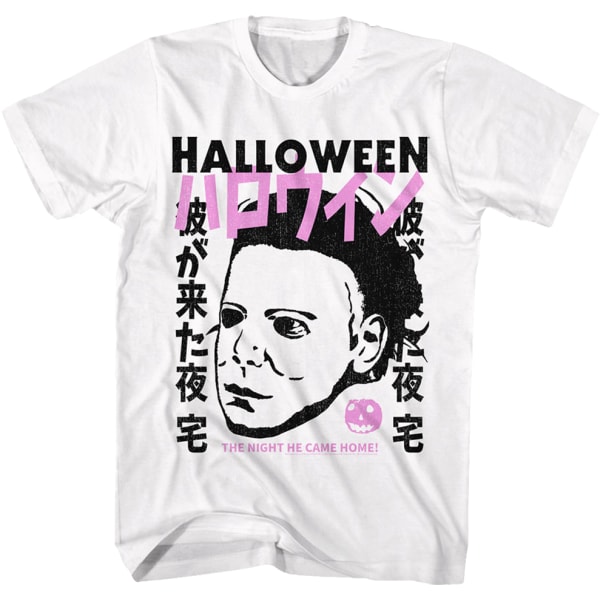 The Night He Came Home Japansk Halloween T-skjorte XXL