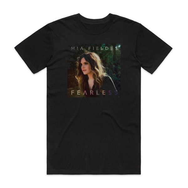 Mia Fieldes Fearless Album Cover T-shirt Sort XXL