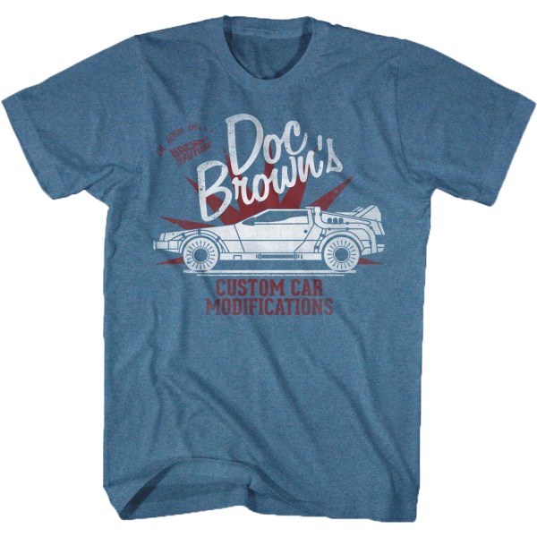 Doc Browns Custom Autos skjorta L