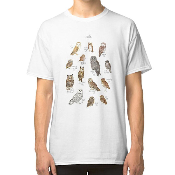 Ugle T-skjorte XXL