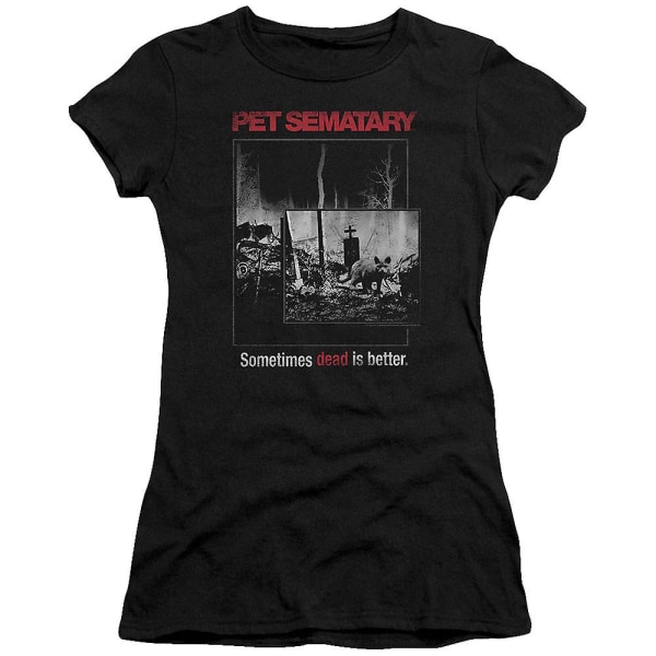 Junior Dead Is Better Pet Sematary Shirt XXL