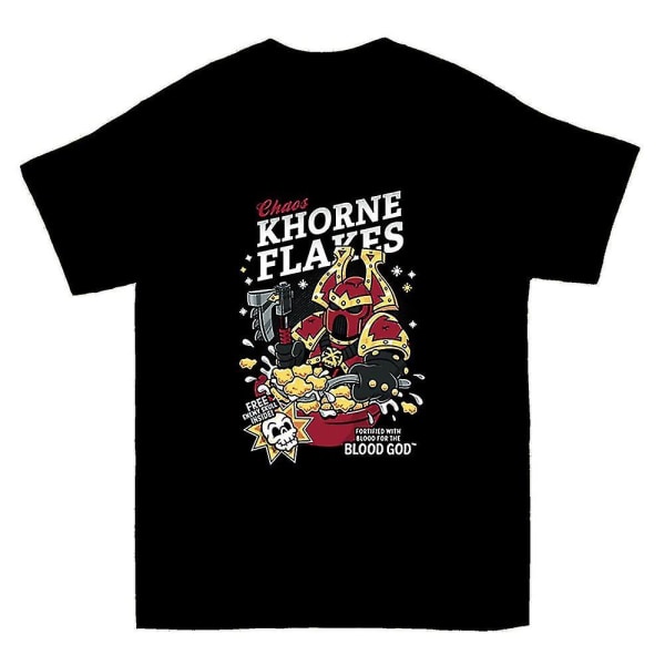 Chaos Khorne Flakes Warhammer Cereal 40k T-shirt XXXL