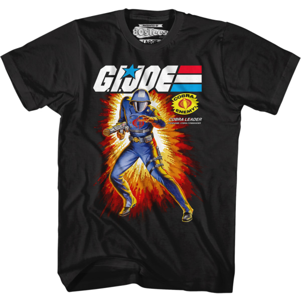 Box Art Cobra Commander GI Joe T-Shirt L