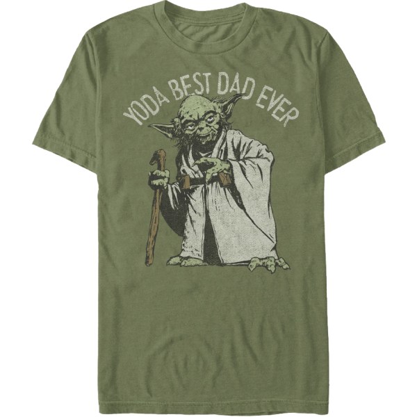 Yoda Bästa Pappa Någonsin Star Wars T-Shirt XXXL