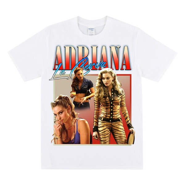 ADRIANA LA CERVA Homage T-shirt White L