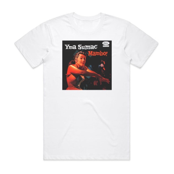 Yma Sumac Mambo Album Cover T-shirt Hvid XXL