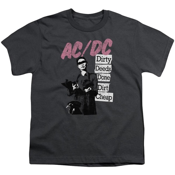 AC/DC Dirty Deeds Ungdom T-shirt S