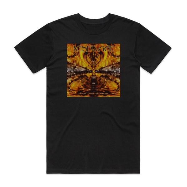 Meshuggah Nothing 2 Album Cover T-Shirt Sort XL