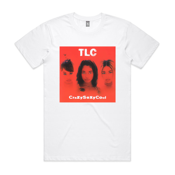 Tlc Crazy Sexy Cool Album Cover T-Shirt Hvid L