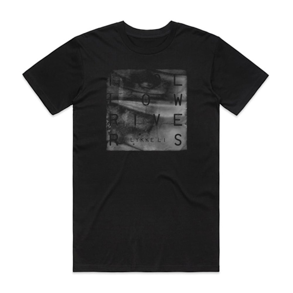 Lykke Li I Follow Rivers Album Cover T-Shirt Sort XL
