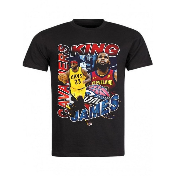 Vintage T-shirt NBA Old School Lebron James XXL