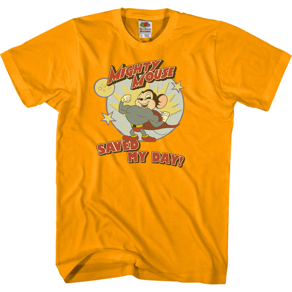 Mighty Mouse Reddede Min Dag T-Shirt M