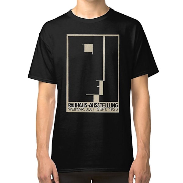 Bauhaus Logo på 1923 Weimar Reklame T-shirt M