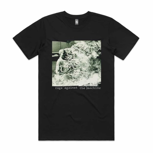 Rage Against The Machine Killing In The Name Ratm Album Cover T-Shirt Svart S