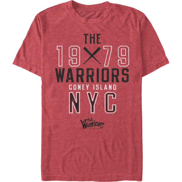 Collegiate Text The Warriors T-shirt S