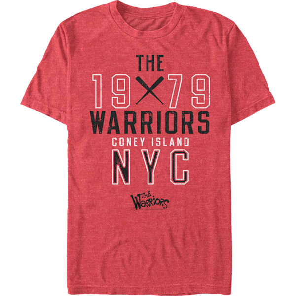 Collegiate Text The Warriors T-skjorte M