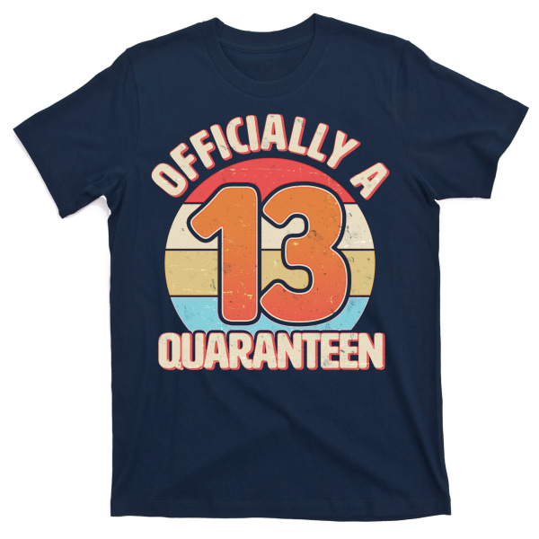 Officiellt En Quaranteen 13-årsdag T-shirt XL