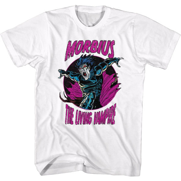 Morbius Elävä Vampyyri Marvel Comics T-paita Uusi M