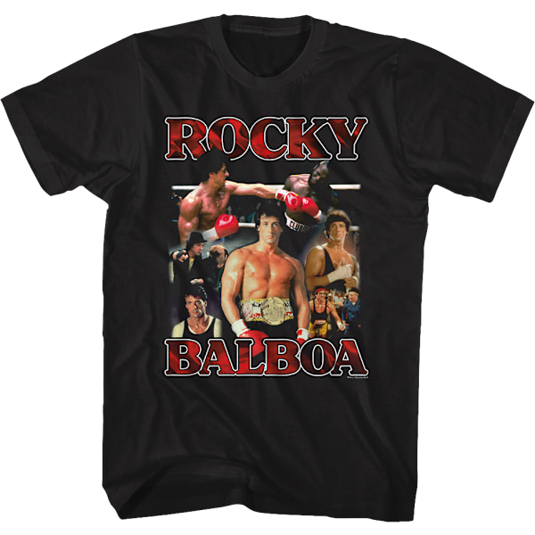 Rocky Balboa Collage Rocky III T-shirt XXXL