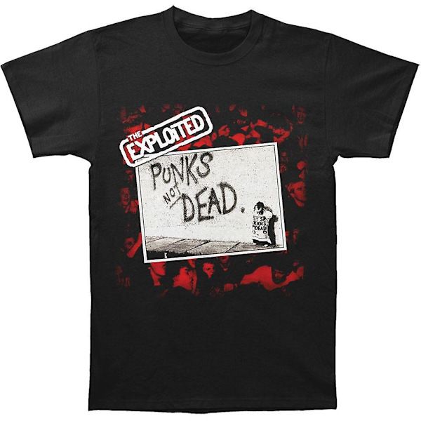 Exploited Punk's Not Dead -paita XXXL
