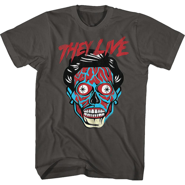 Alien They Live T-shirt XXXL