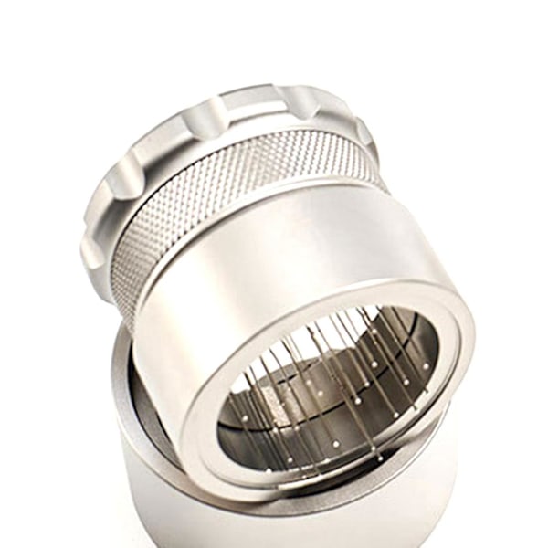 53mm kaffepulveromrörare i aluminiumlegering med 22 nålar för agglomerering och krossning av klumpar med bas c