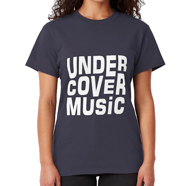 Undercover Music - Logot-paita navy XXL