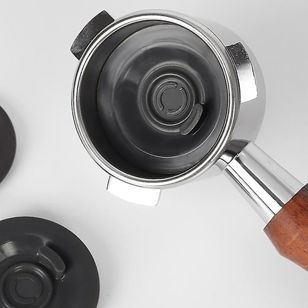 2 kpl 54 mm Sokea Suodatin Taka-huuhtelulevy Kumi Espressokoneen Keittopään Taka-huuhtelutiiviste