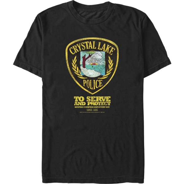 Crystal Lake Police Fredagen den 13:e T-shirt M