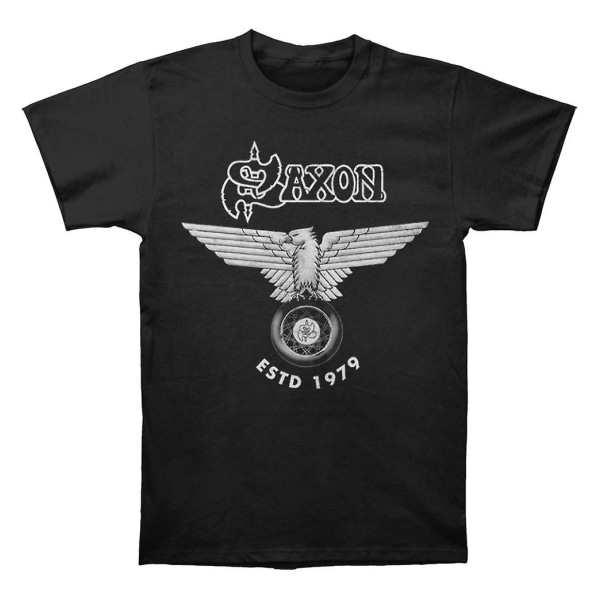 Saxon Etablert 1979 T-skjorte XXL