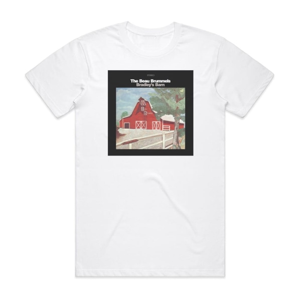 The Beau Brummels Bradleys Barn Album Cover T-shirt Hvid M