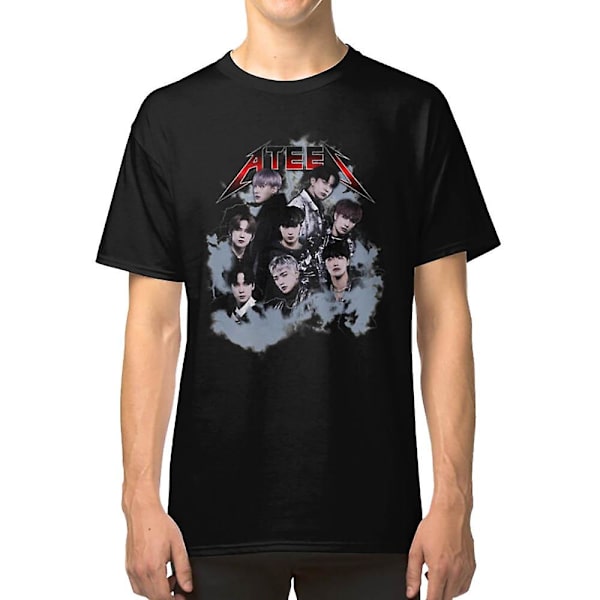 ATEEZ - Vintage 80-tals Rock Bootleg T-shirt XL