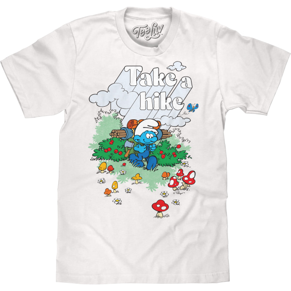 Take A Hike Smurfs T-Shirt XXL