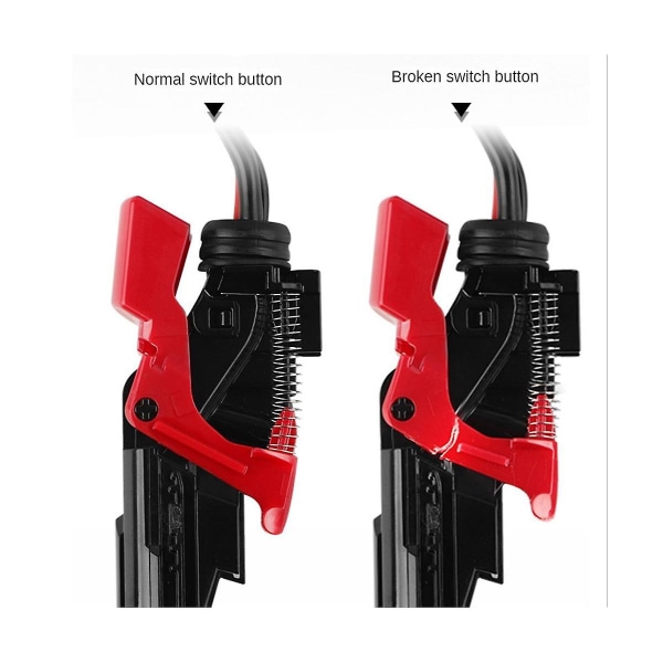 Knapkontakt og Udløserlås til V11 V10 Støvsuger Reservedele Version Power Trigger Switch