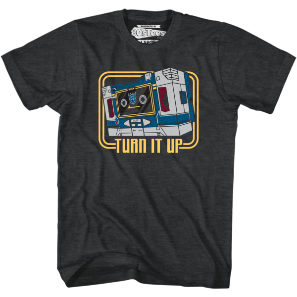 Soundwave Turn It Up Transformers T-paita XL