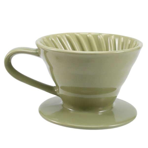 Keramisk Håndbrygget Kaffe Filterkop Konisk Filter Kaffe Drypper Kit Husholdnings Kaffe Apparat P
