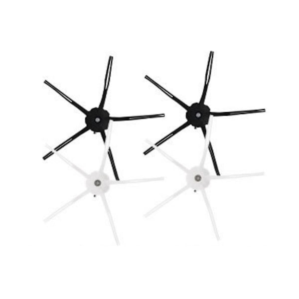 10-pack Q5 Robotdammsugare Tillbehör Sidoborste Hushållsrengöringsverktyg Vit