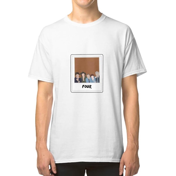 One Direction  \"Four \" Album Kunst T-shirt S